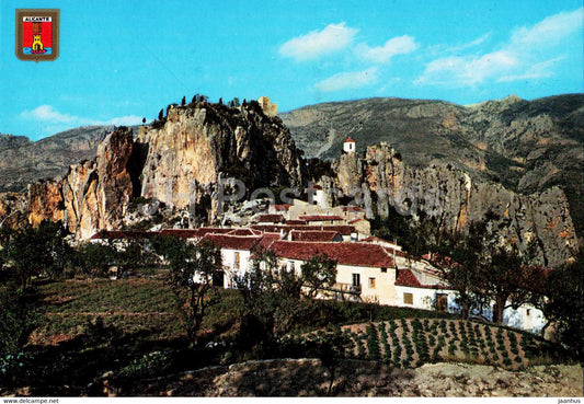 Castell de Guadalest - vista panoramica - panoramical view - 5 - Spain - unused - JH Postcards