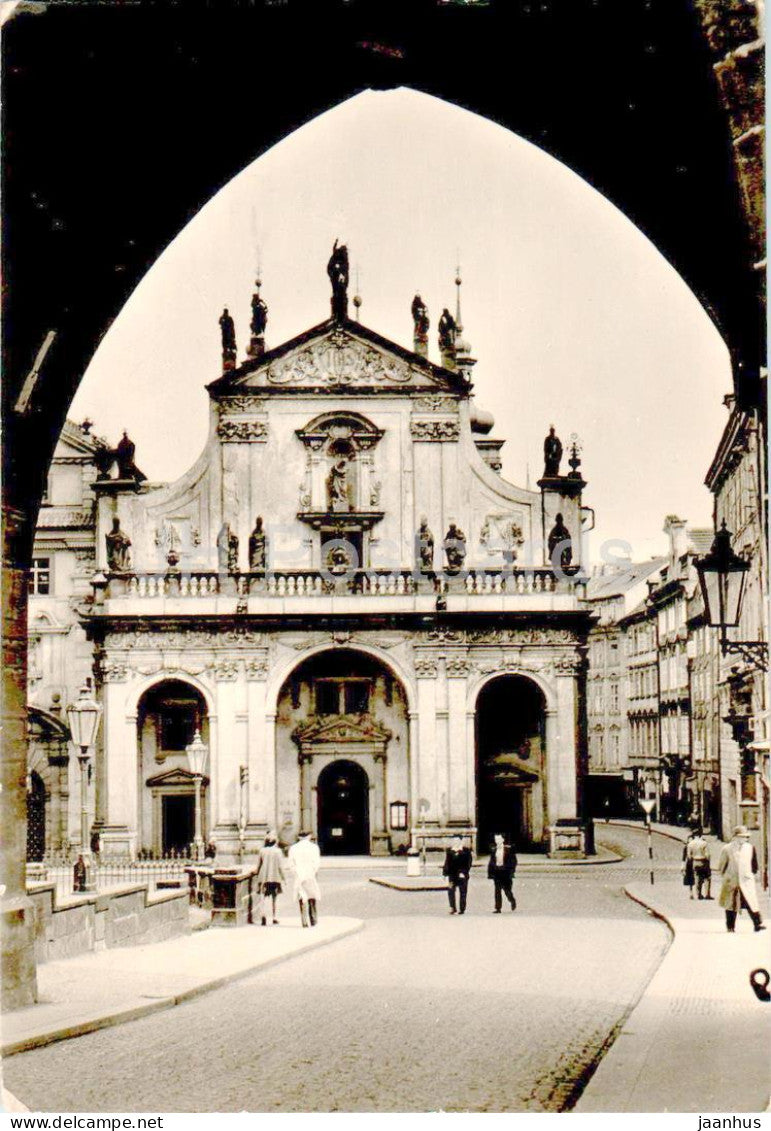 Praha - Prague - View of the Square of Knights of the Cross - 1964 - Czech Republic - Czechoslovakia - used - JH Postcards