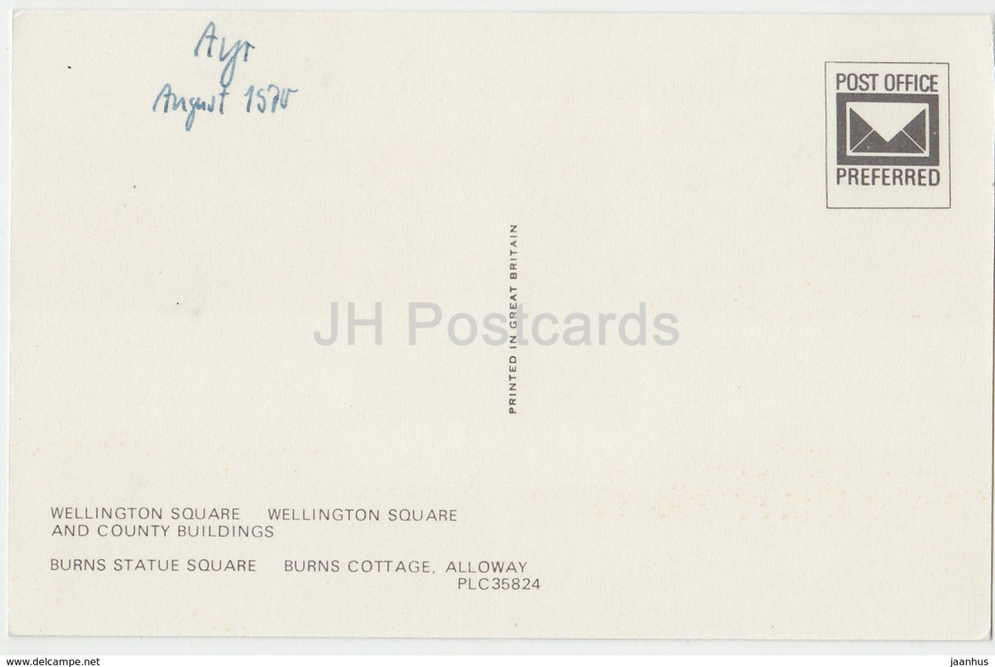 A Double Scotch from Ayr - Wellington Square - multiview - dogs - PLC35824 - 1970 - United Kingdom - Scotland - used