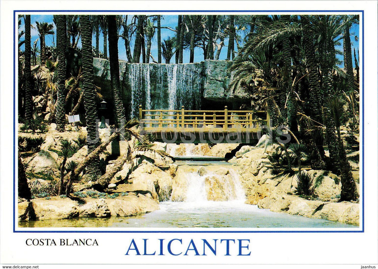 Alicante - Parque El Palmeral - Costa Blanca - park -  531 - Spain - unused - JH Postcards