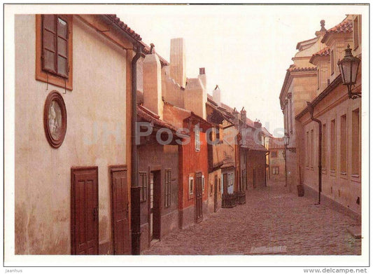 Zlata Ulicka - Golden Lane - Praha - Prague - Czech - unused - JH Postcards