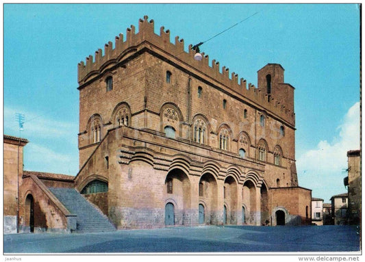 Palazzo del Capitano del Popolo - palace - Orvieto - Terni - Umbria - 11842 - Italy - Italia - unused - JH Postcards