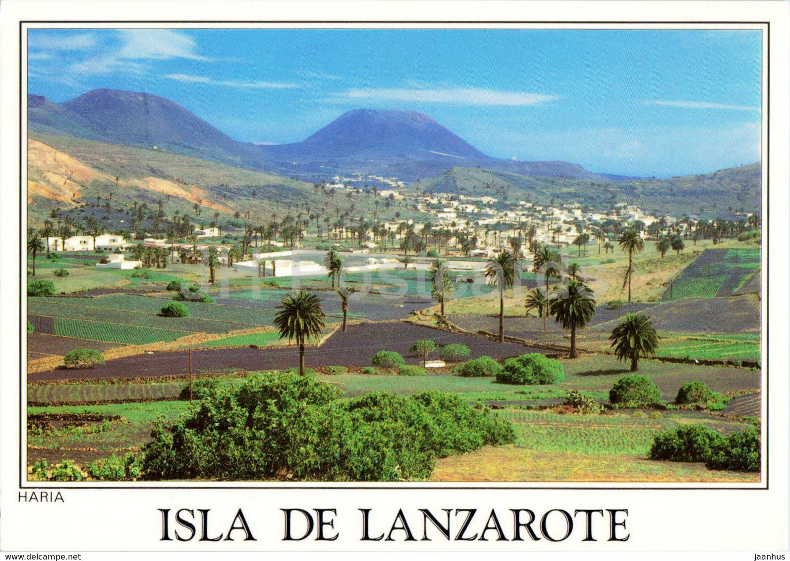 Lanzarote - Haria - Spain - used - JH Postcards