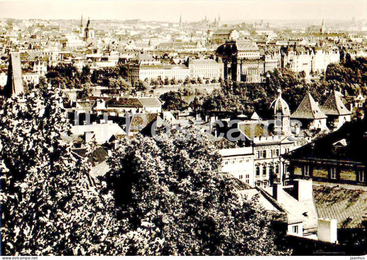 Praha - Prague - View of the Town - 3584 - Czech Republic - Czechoslovakia - unused - JH Postcards