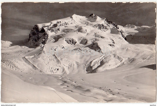 Zermatt - Monte Rosa 4635 m - 8435 - Switzerland - old postcard - unused - JH Postcards