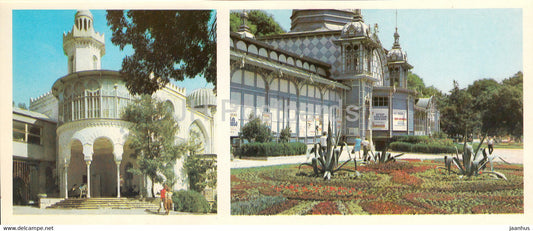 Zheleznovodsk - sanatorium named after Telman , department No 2 - Pushkin's gallery - 1983 - Russia USSR - unused - JH Postcards