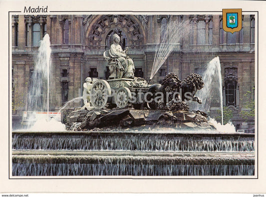 Madrid - La Cibeles - 78 - Spain - unused - JH Postcards