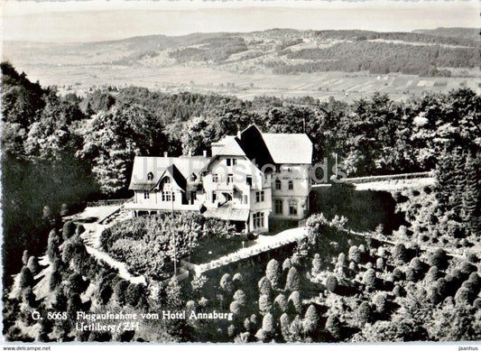 Flugaufnahme vom Hotel Annaburg  - Uetliberg - 8668 - 1966 - Switzerland - used - JH Postcards