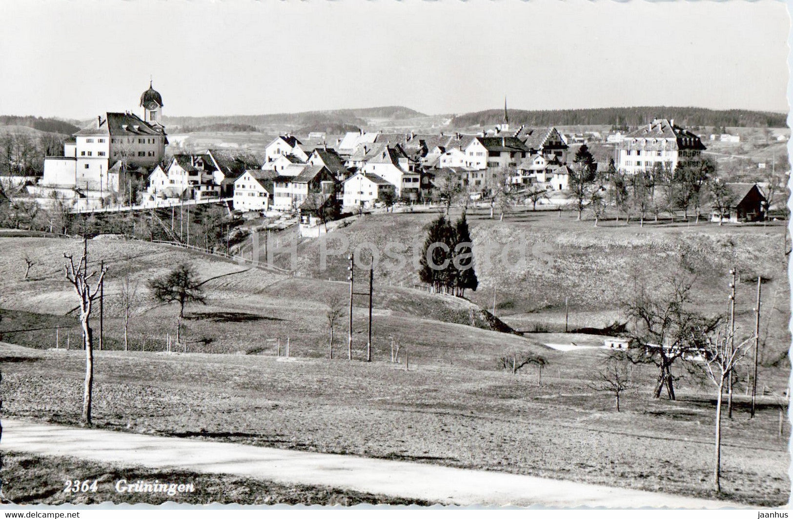 Gruningen - 2364 - 1954 - old postcard - Switzerland - used - JH Postcards