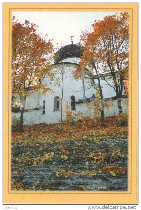 Transfiguration Cathedral of Mirozhsky Monastery - Pskov - 2000s - Russia - unused - JH Postcards