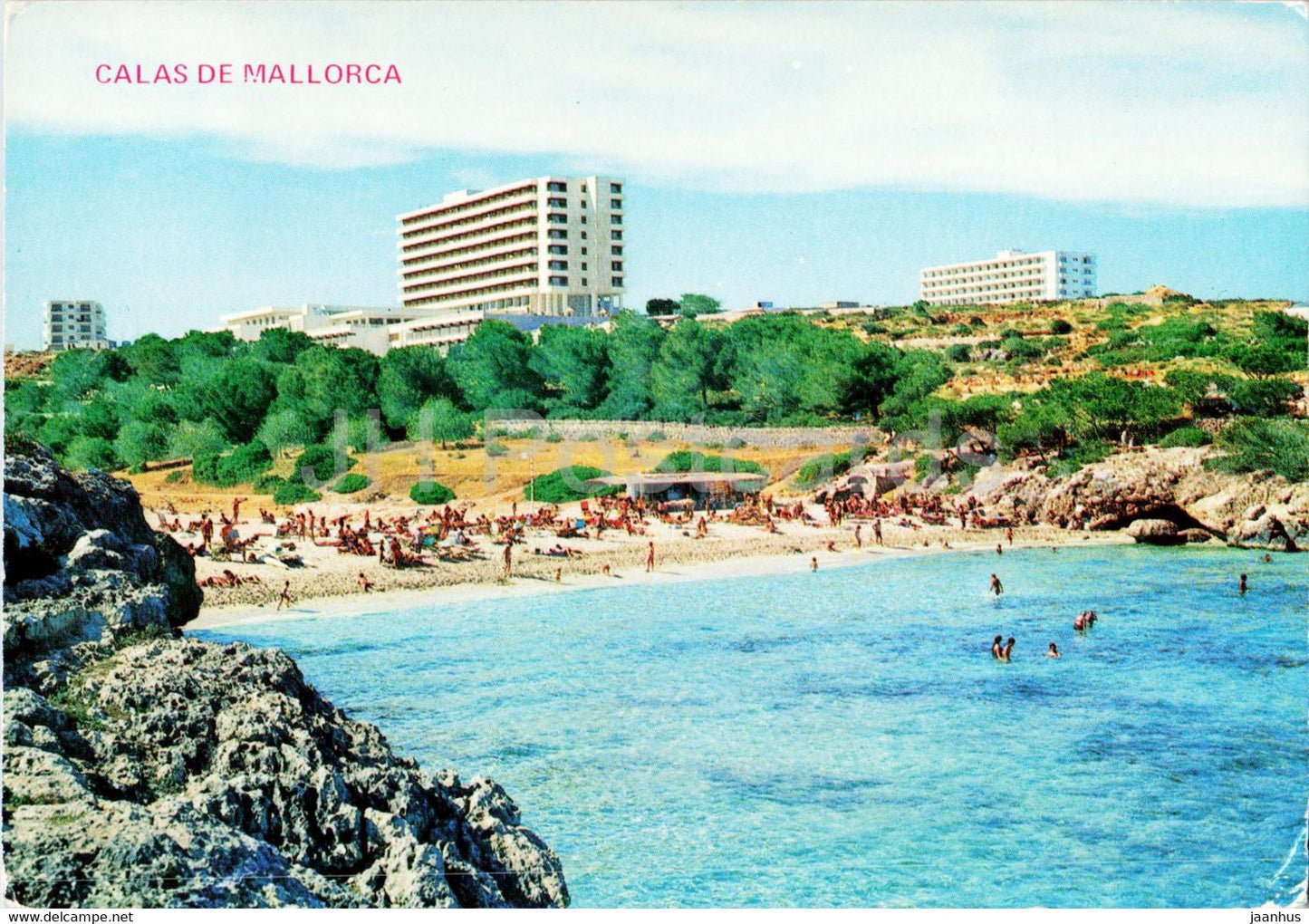 Calas de Mallorca - 2204 - Spain - used - JH Postcards