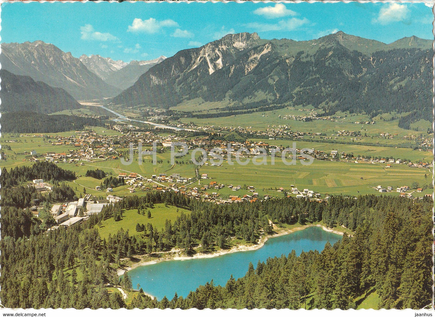 Reutte - Tirol 854 m mit Urisee - 1981 - Austria - used - JH Postcards