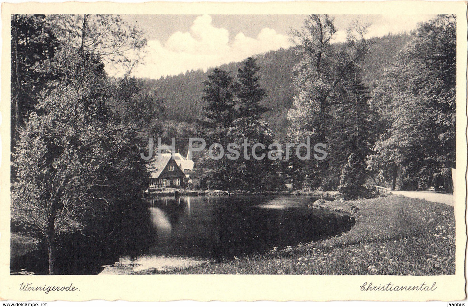 Wernigerode am Harz - Christianental - 66 - old postcard - Germany - unused - JH Postcards