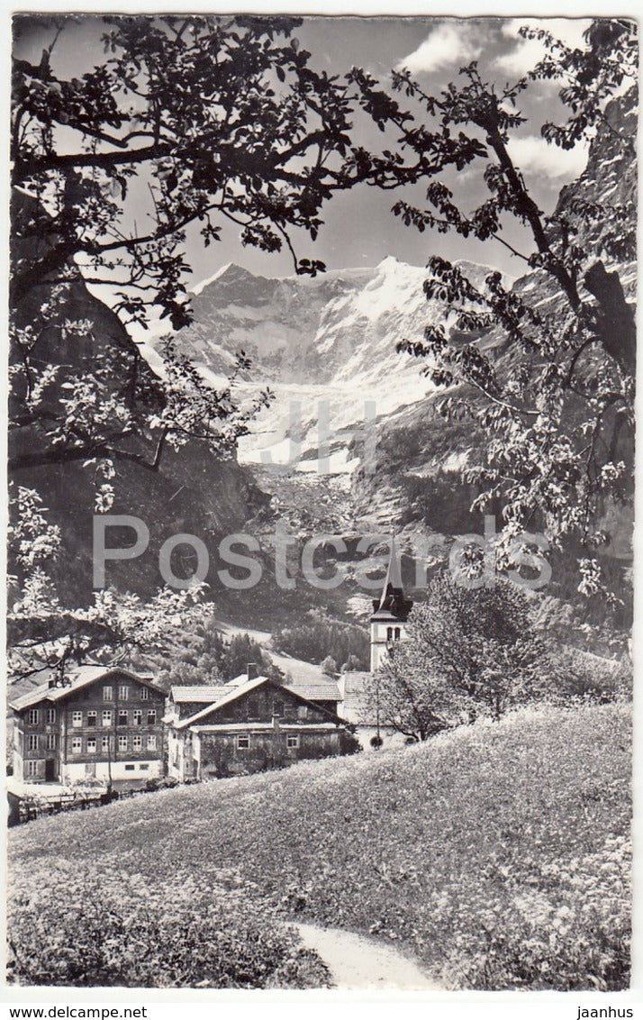 Grindelwald - Fiescherhorner - 1208 - Switzerland - 1965 - used - JH Postcards