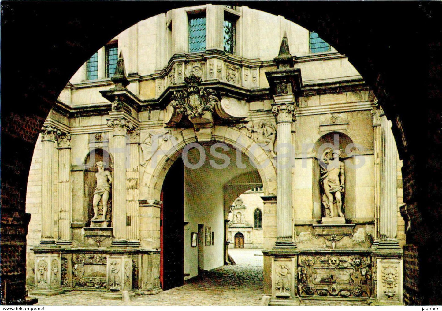 Kronborg - Helsingor - Morke Port - The Dark Gateway - castle - 3035 - Denmark - unused - JH Postcards