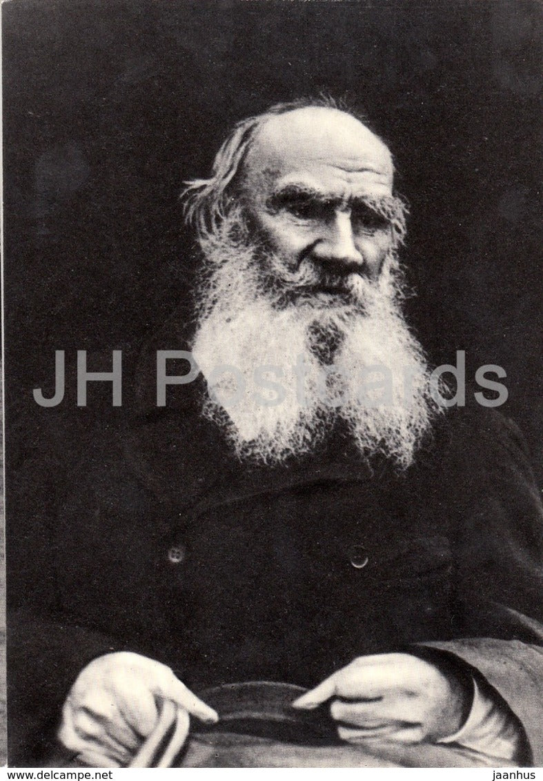 Russian Writer Leo Tolstoy - Krekshino Village 1909 - 1970 - Russia USSR - unused - JH Postcards