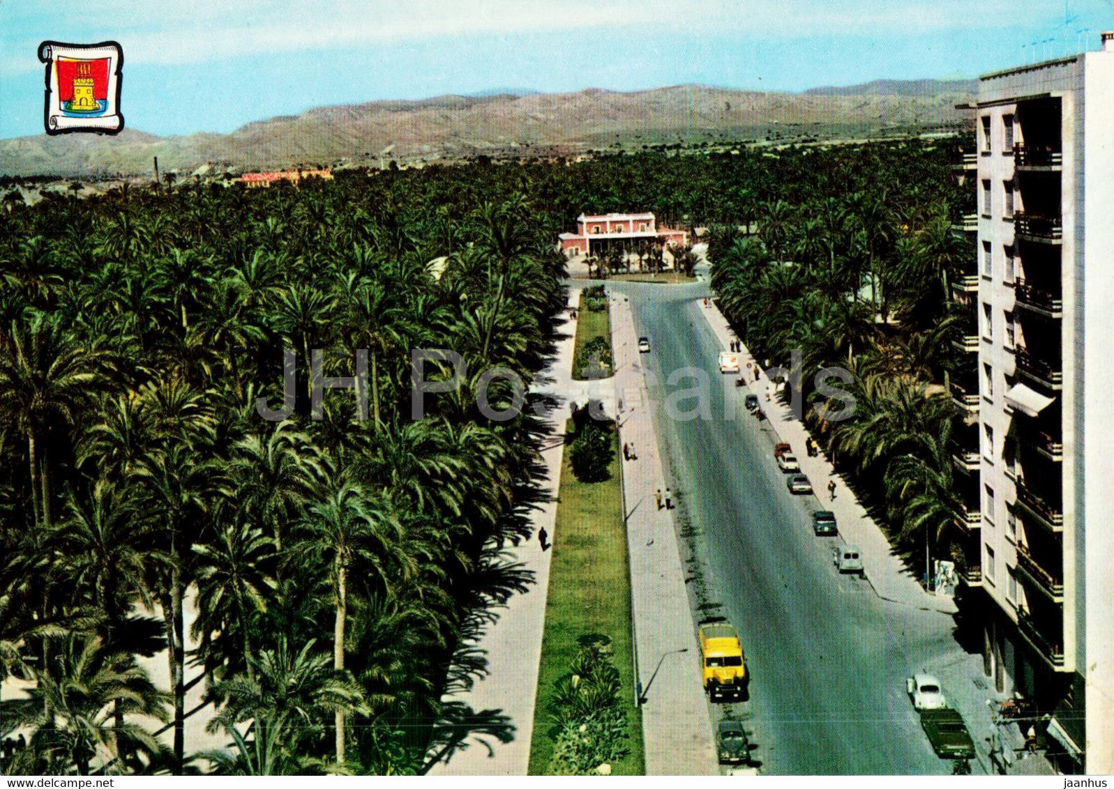 Elche - Paseo de la Estacion - Station Promenade - 3747 - Spain - unused - JH Postcards