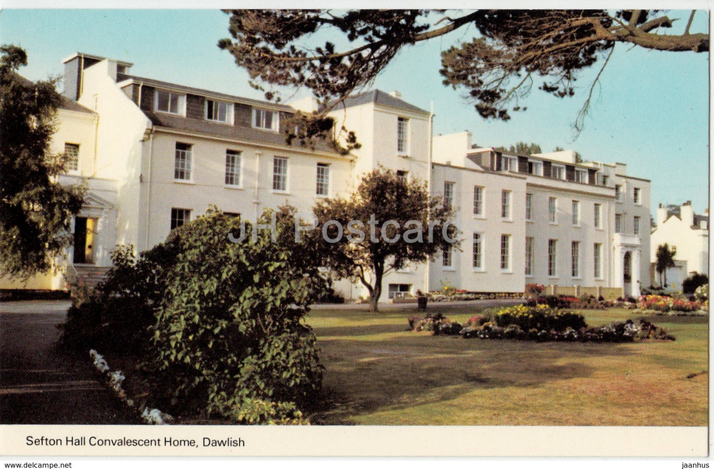 Dawlish - Sefton Hall - Convalescent Home - 12 - 1985 - United Kingdom - England - used - JH Postcards