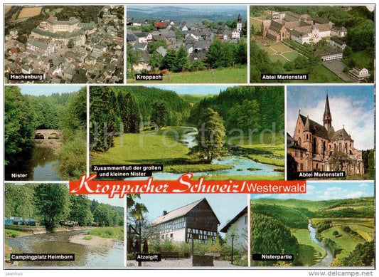 Kroppacher Schweiz , Westerwald - 2005 gelaufen - JH Postcards