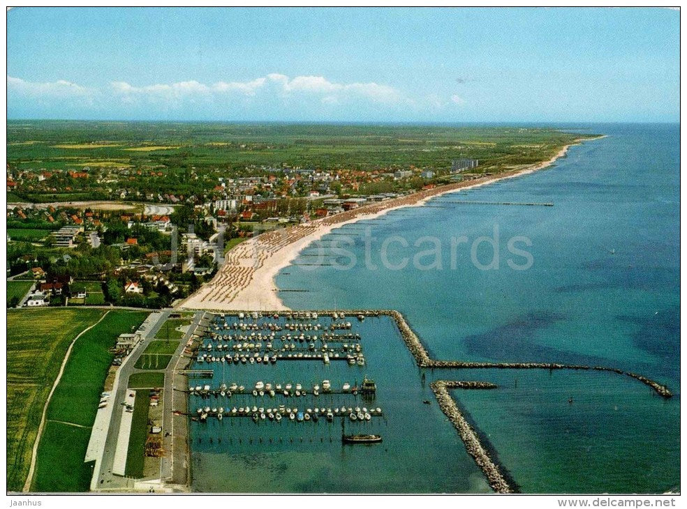 Ostseeheilbad Grömitz - Germany - 1976 gelaufen - JH Postcards