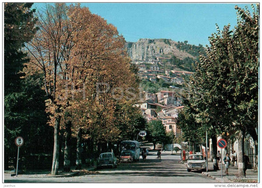 Viale e Piazza Duca degli Abruzzi - Tagliacozzo m. 750 - L´Aquila - Abruzzo - 13349 - Italia - Italy - unused - JH Postcards