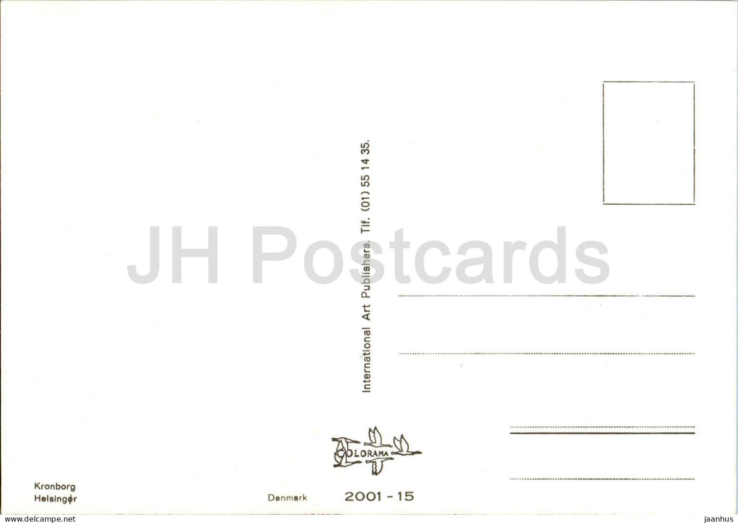 Kronborg - Helsingor - Souvenir fra Helsingor - castle - 2001-15 - Denmark - unused