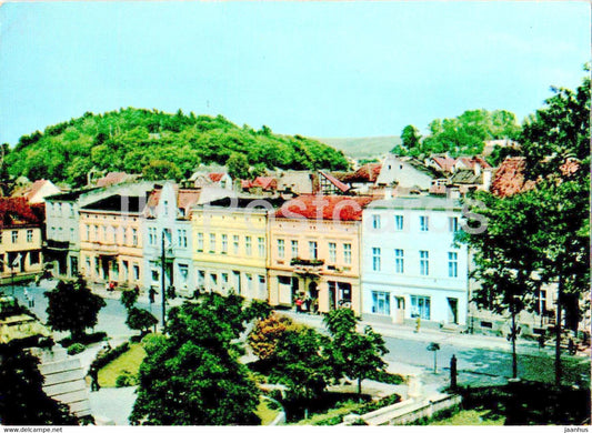 Czarnkow - Rynek - market square - Poland - unused - JH Postcards