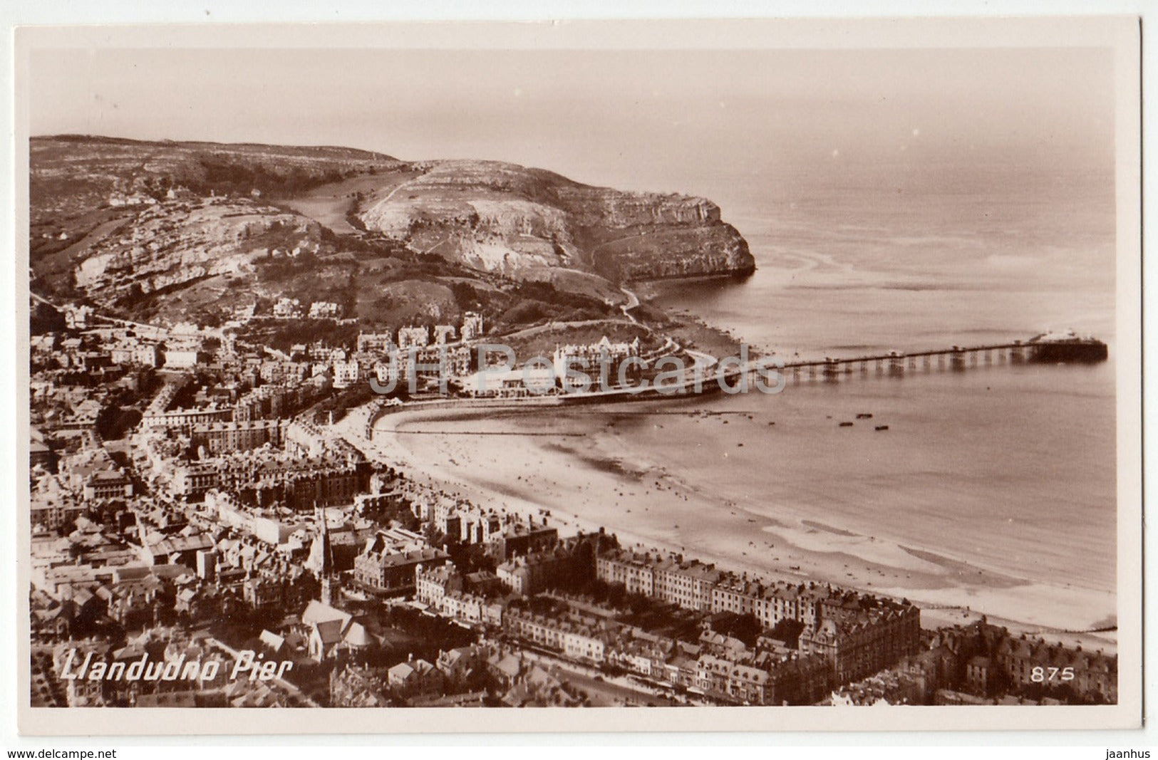 Llandudno Pier - 875 - United Kingdom - Wales - unused - JH Postcards