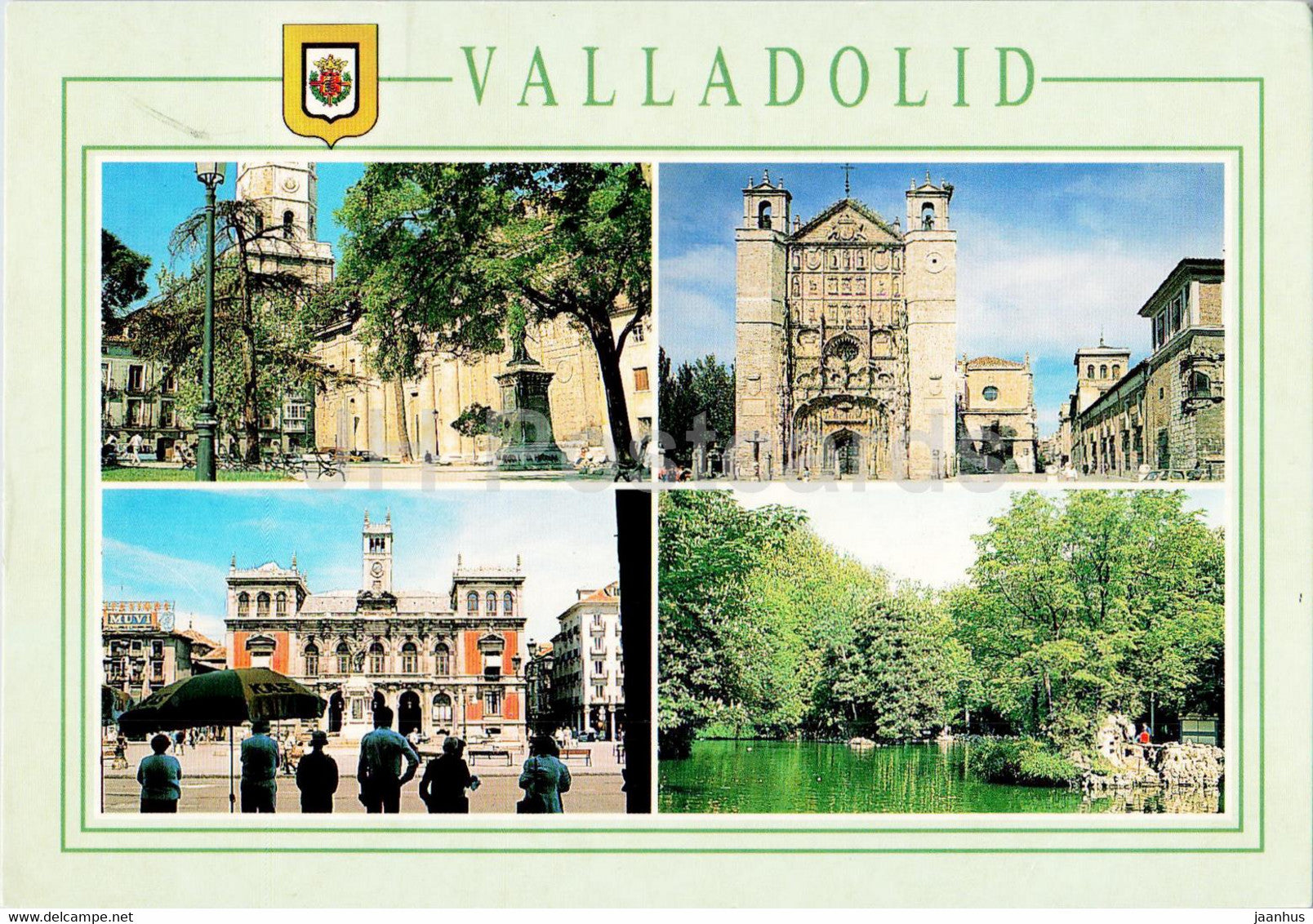 Valladolid - Diversos aspectos - multiview - 235 - Spain - used - JH Postcards