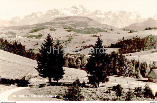 Blick nach Hemberg - 4690 - 1934 - old postcard - Switzerland - used - JH Postcards