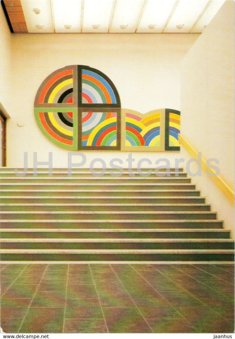 Art by Frank Stella - Ctesiphon II - Louisiana Museum of Modern Art - art of USA - Denmark - unused - JH Postcards