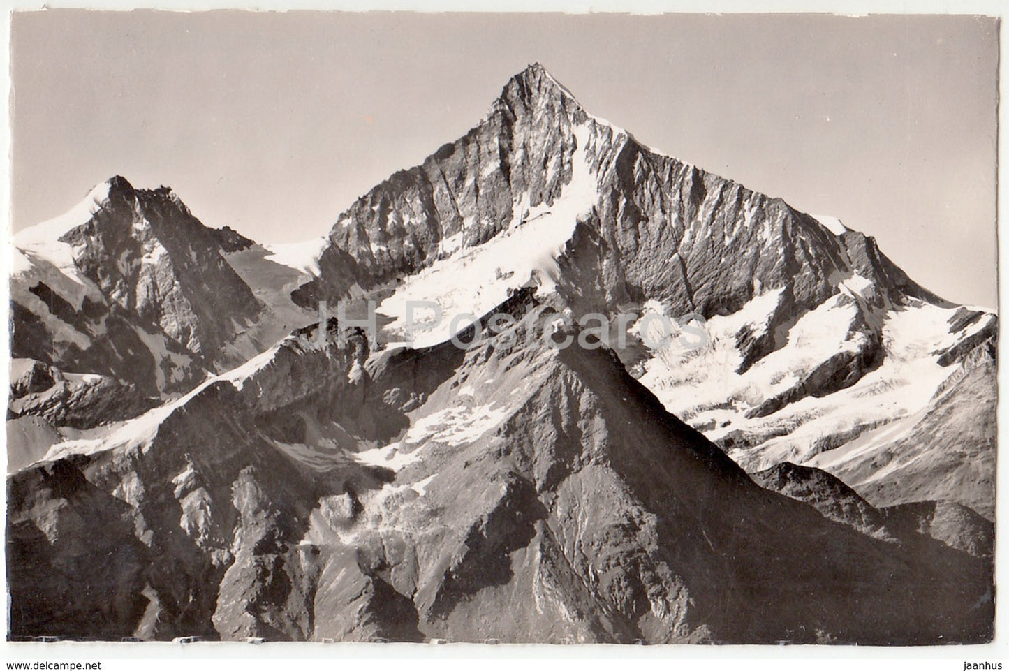 Zermatt - Gornergrat - Schallihorn - Weisshorn - 6882 - Switzerland - old postcard - unused - JH Postcards