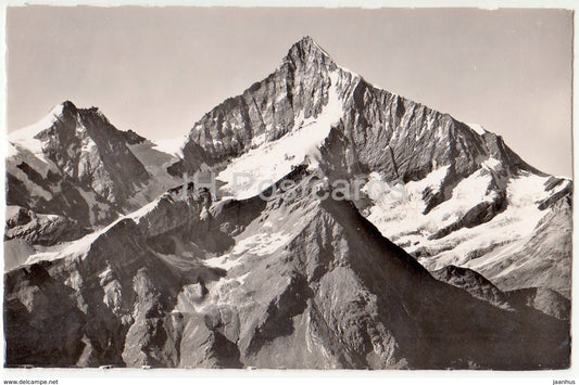 Zermatt - Gornergrat - Schallihorn - Weisshorn - 6882 - Switzerland - old postcard - unused - JH Postcards