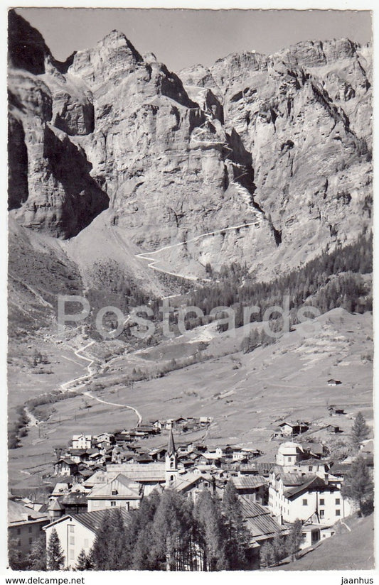 Leukerbad mit Gemmipass - 10014 - Switzerland - 1960 - used - JH Postcards