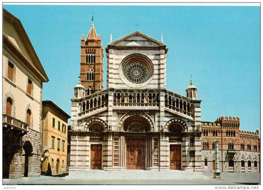 Il Duomo - cathedral - Grosseto - Toscana - 54857 - Italia - Italy - unused - JH Postcards