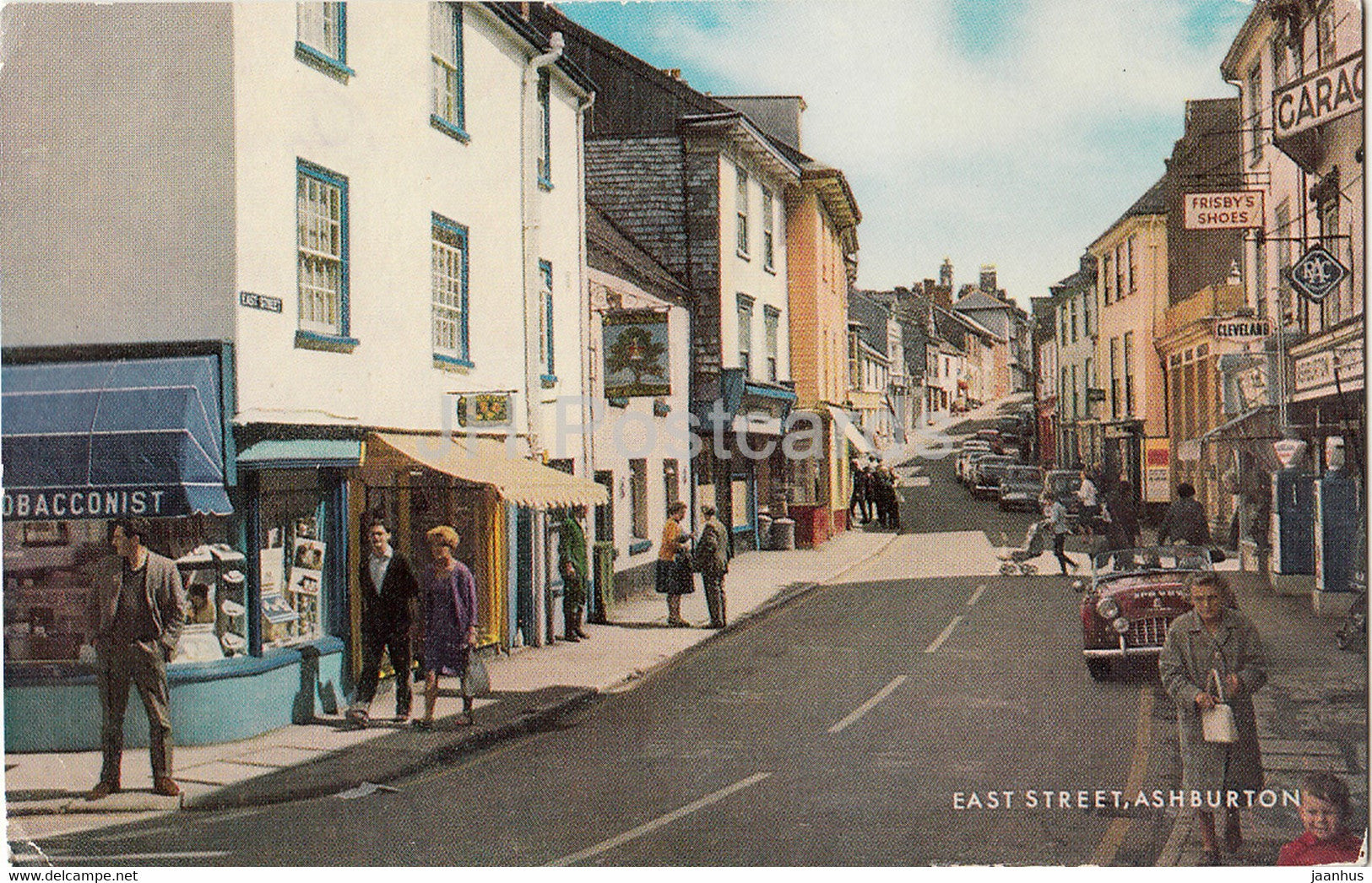 East Street - Ashburton - United Kingdom - England - used - JH Postcards