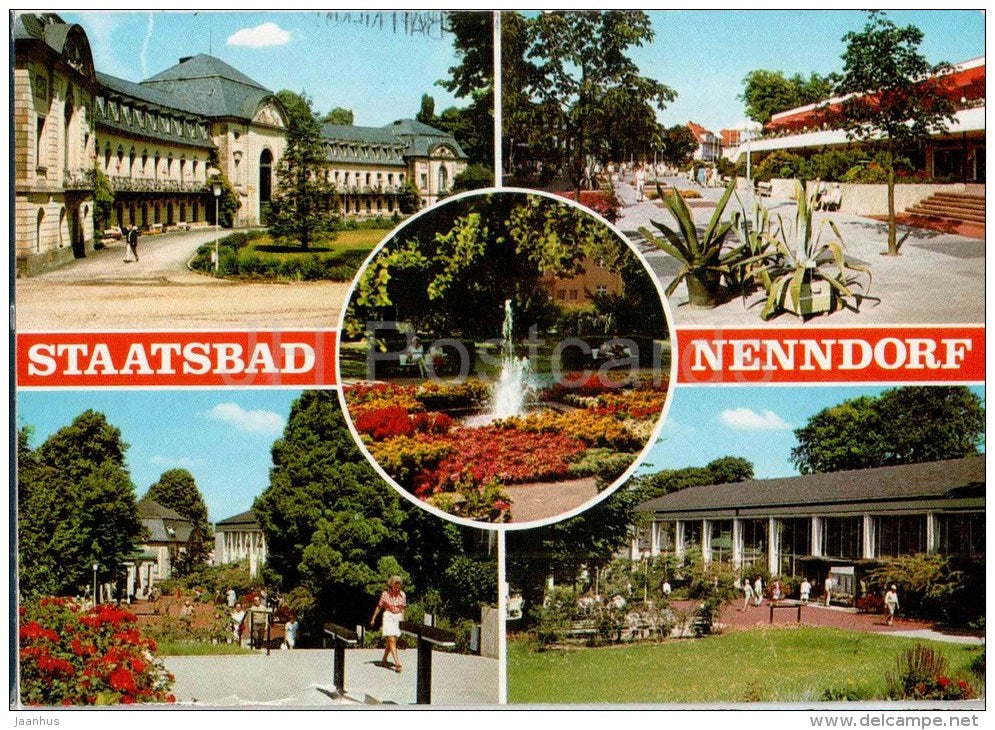 Staatsbad Nenndorf - 3052 - Germany - 1995 gelaufen - JH Postcards