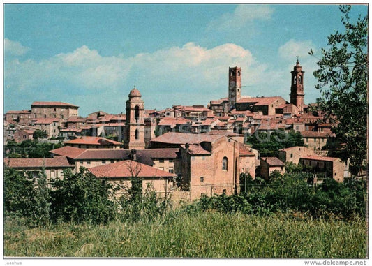 panorama - Citta Della Pieve m. 508  - Perugia - Umbria - 18 - Italy - Italia - unused - JH Postcards
