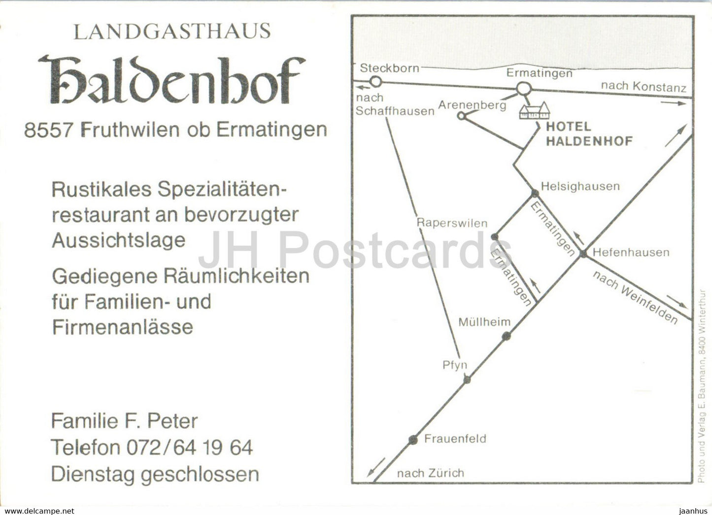 Landgasthaus Haldenhof - hotel - Switzerland - unused