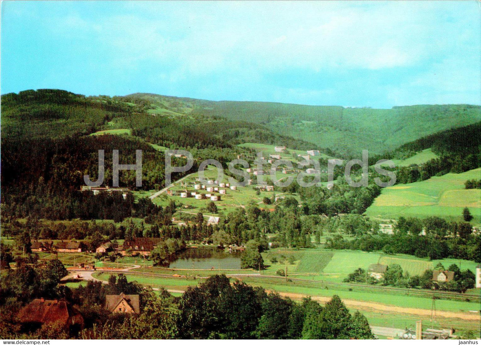 Ustron Jaszowiec - Widok Ogolny - general view - Poland - unused - JH Postcards