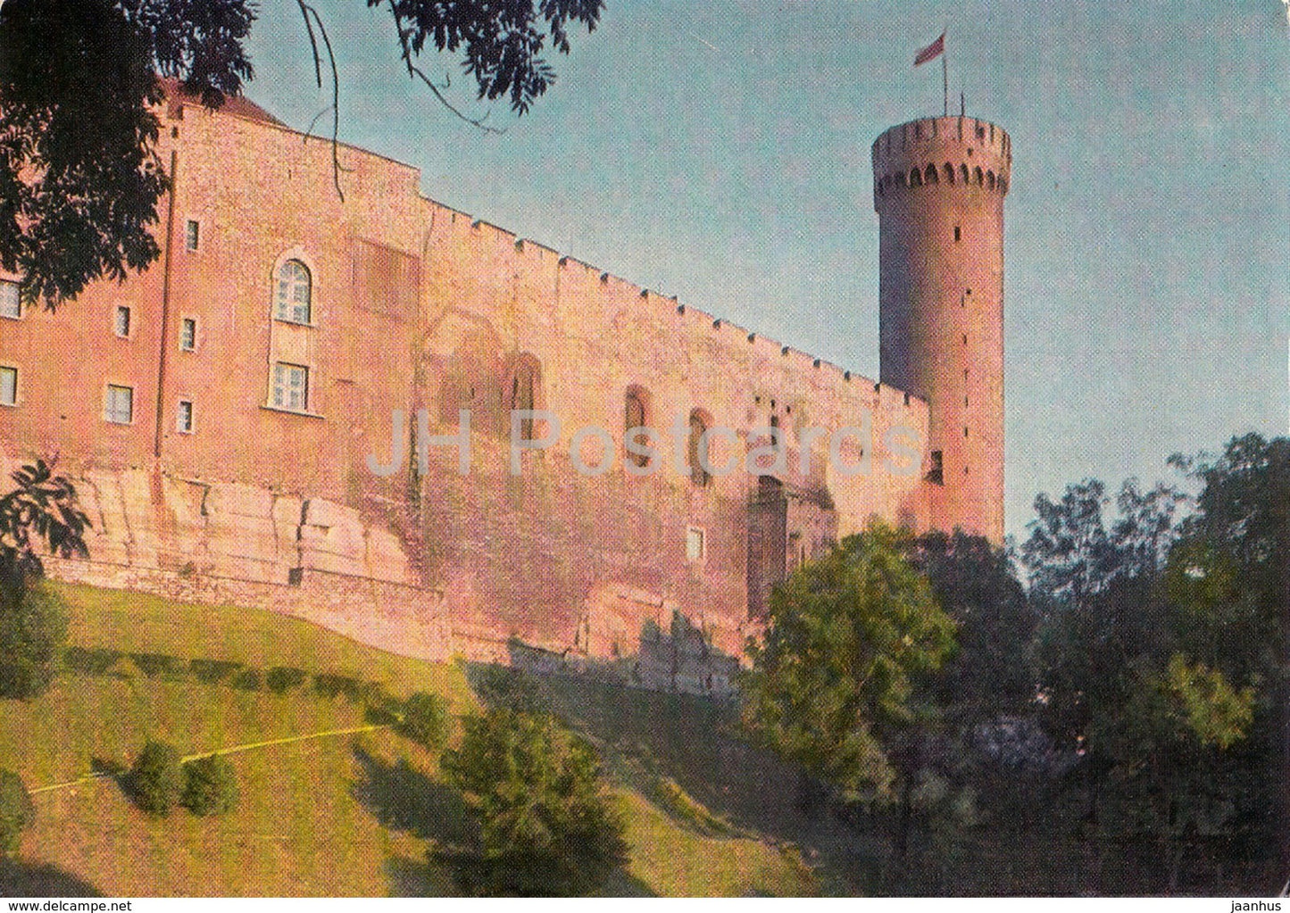 Tallinn - Toompea Castle - postal stationery - 1971 - Estonia USSR - used