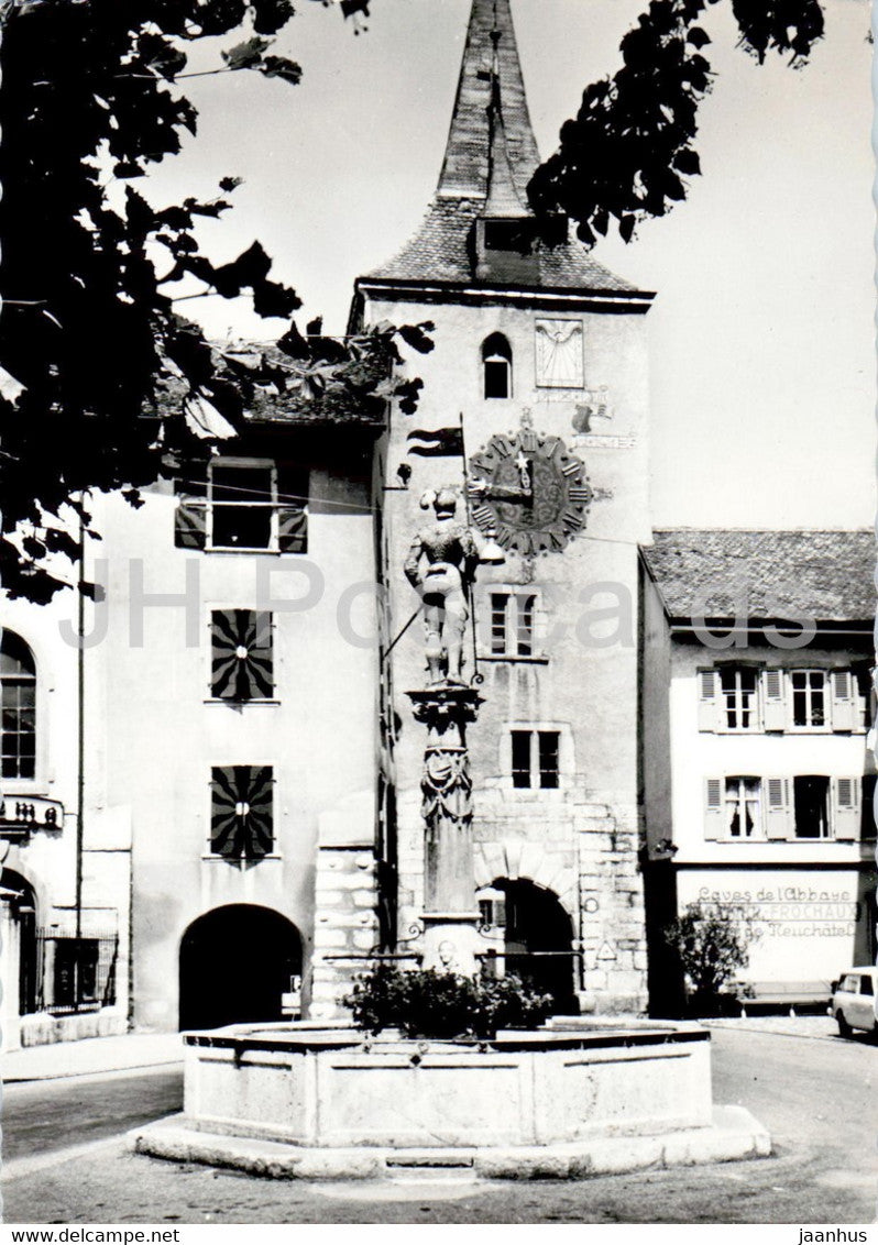 Le Landeron - 2525 - old postcard - Switzerland - unused - JH Postcards