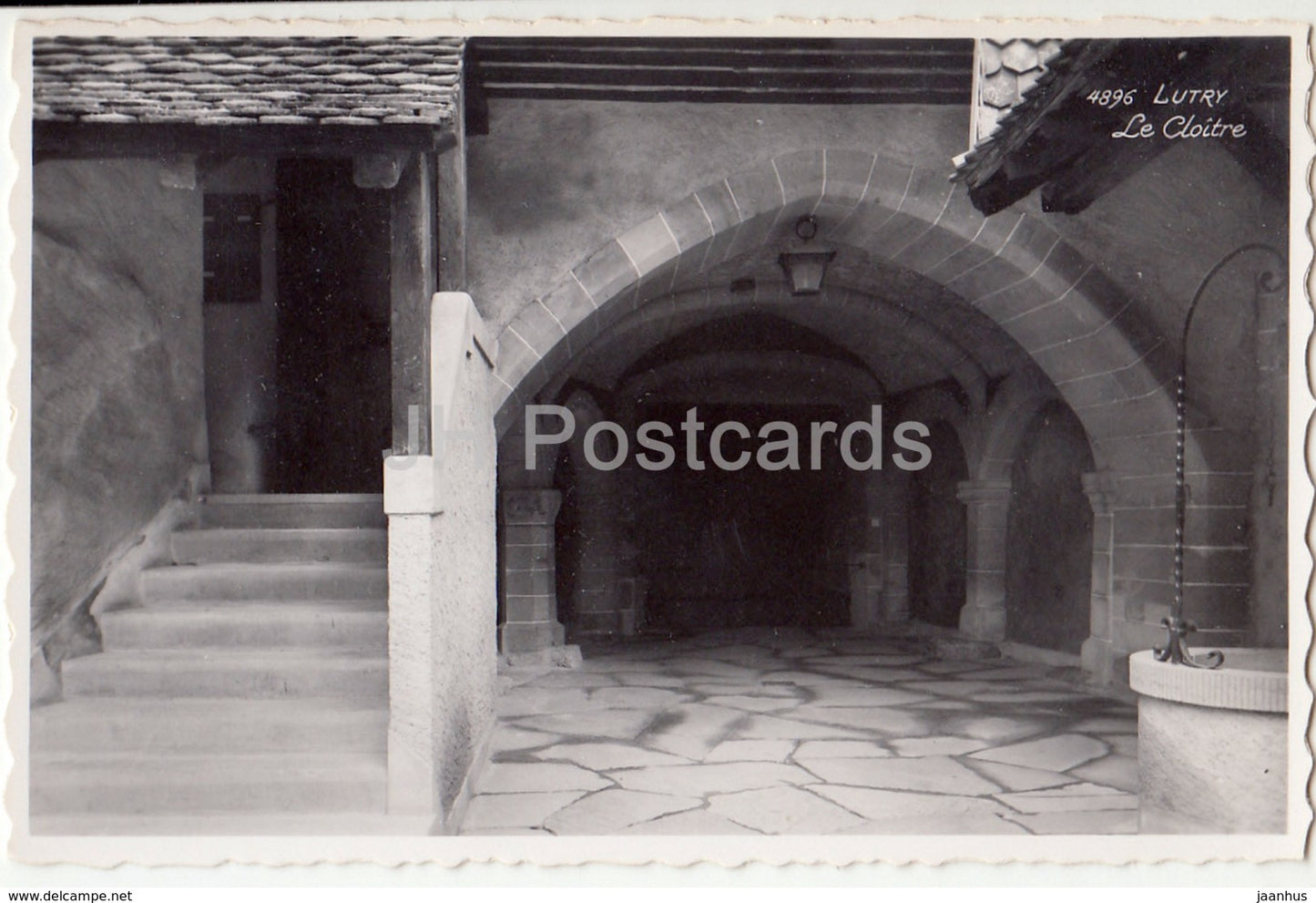 Lutry - Le Cloitre - cloister - 4896 - Switzerland - 1958 - used - JH Postcards