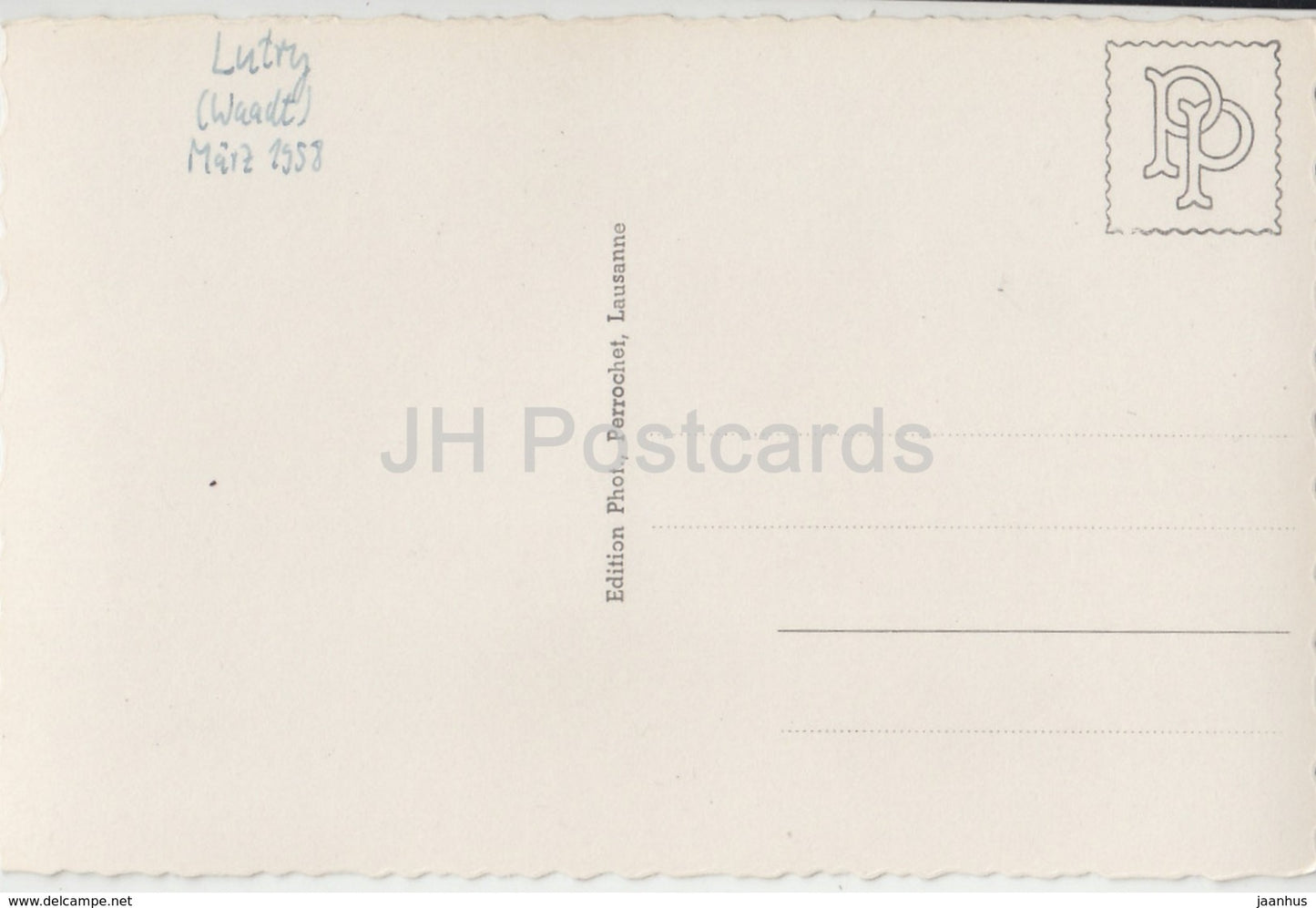 Lutry - Le Cloitre - cloister - 4896 - Switzerland - 1958 - used