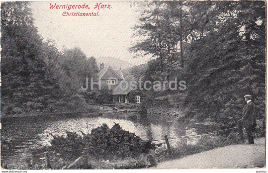 Wernigerode Harz - Christianental - 10344 - old postcard - Germany - unused - JH Postcards