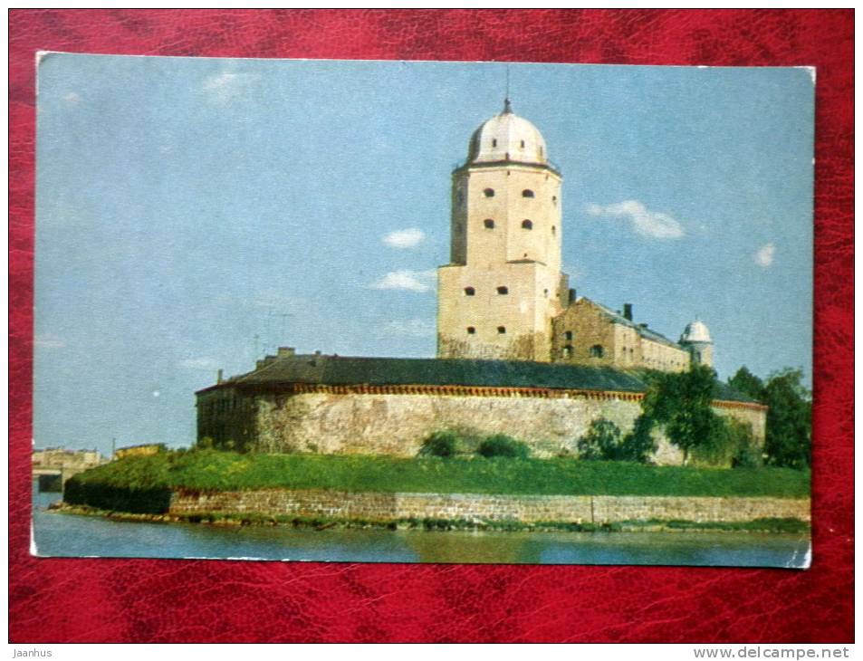 Vyborg - Vyborg`s Castle. 13th-18th centuries - 1968 - Russia - USSR - unused - JH Postcards