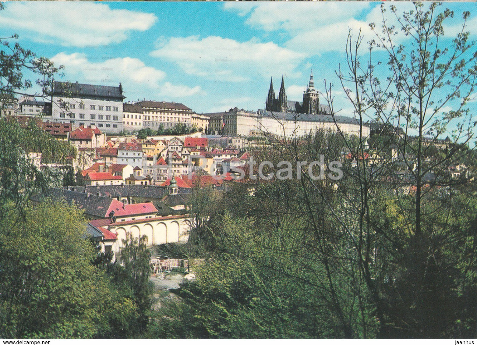 Praha - Prague - castle - Lobkovic garden - 1977 - Czechoslovakia - Czech Republic - used - JH Postcards