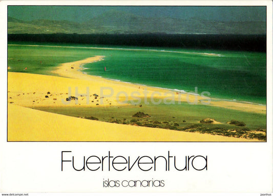 Fuerteventura - Islas Canarias - Playa Jandia - beach - 1992 - Spain - used - JH Postcards