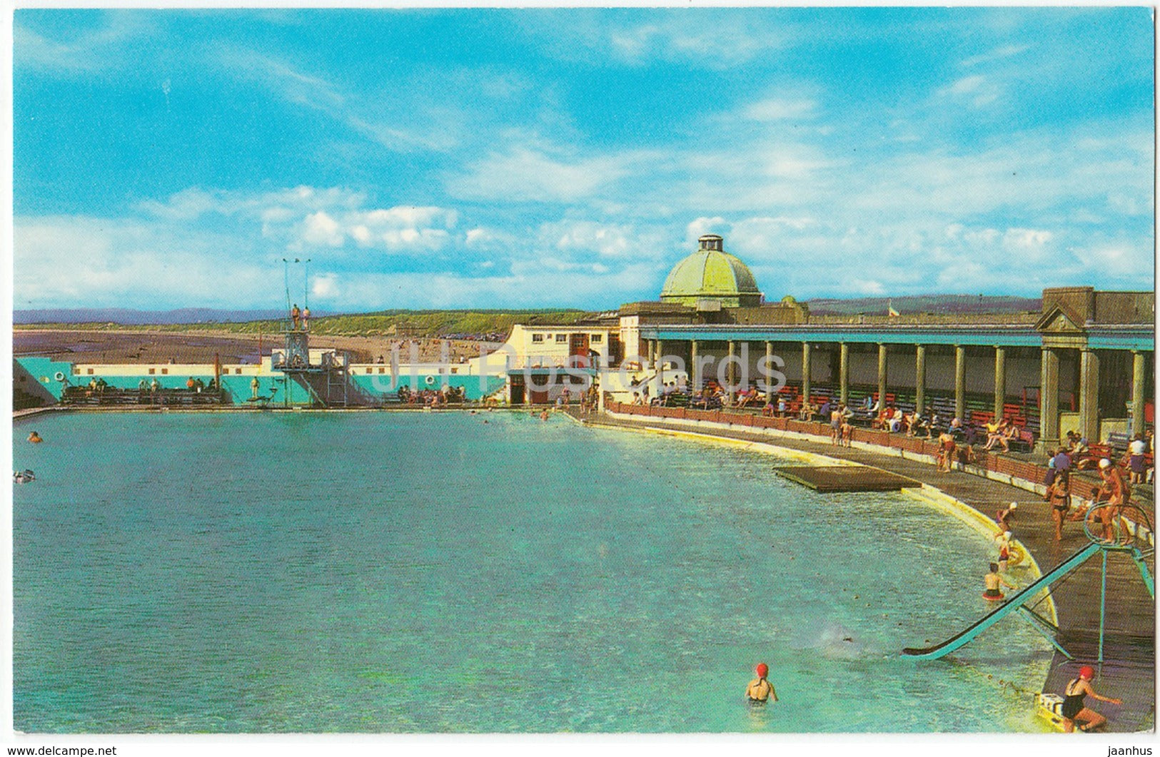 Prestwick - The Swimming Pool - PT35912 - 1970 - United Kingdom - Scotland - used - JH Postcards