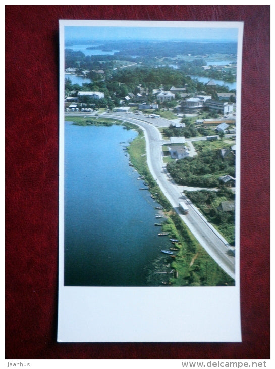 Trakai surrounded by lakes - Trakai - 1981 - Lithuania USSR - unused - JH Postcards